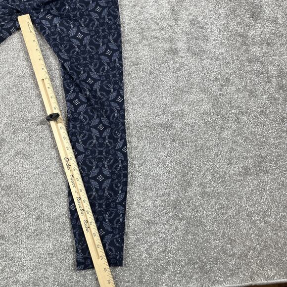 Patagonia Leggings Womens XXS Capilene Midweight Base Layer Graphic Print Blue - Picture 5 of 8